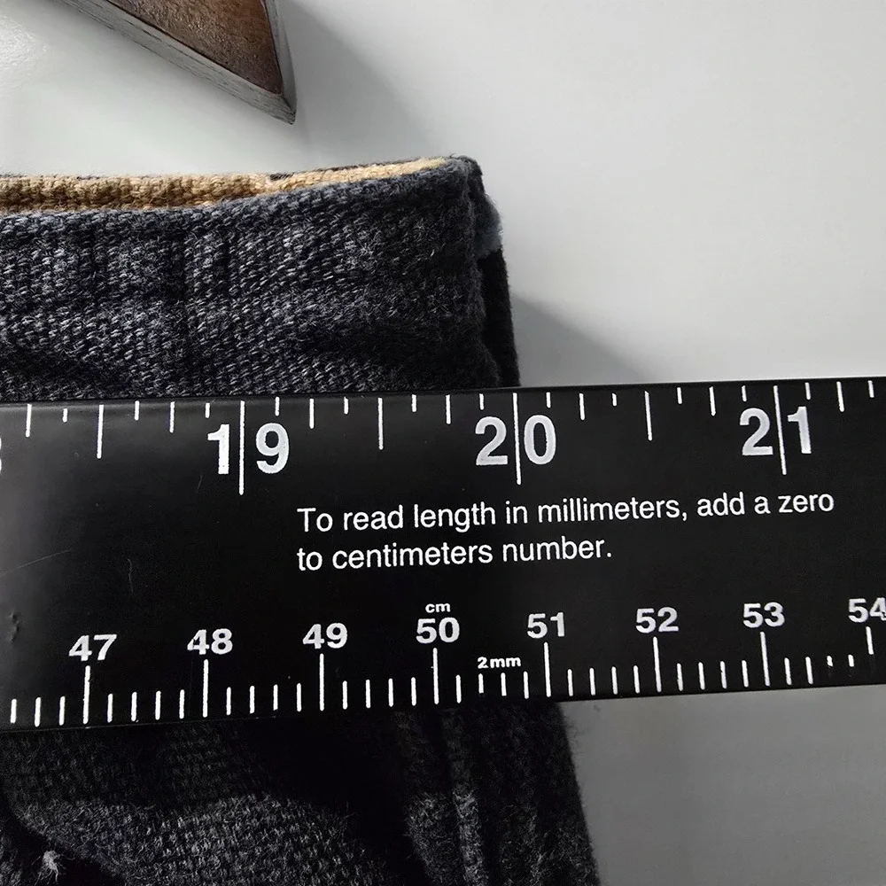 Duluth Trading Co Cargo Pants Men's 40x32 Black Relaxed Fit Work Cotton